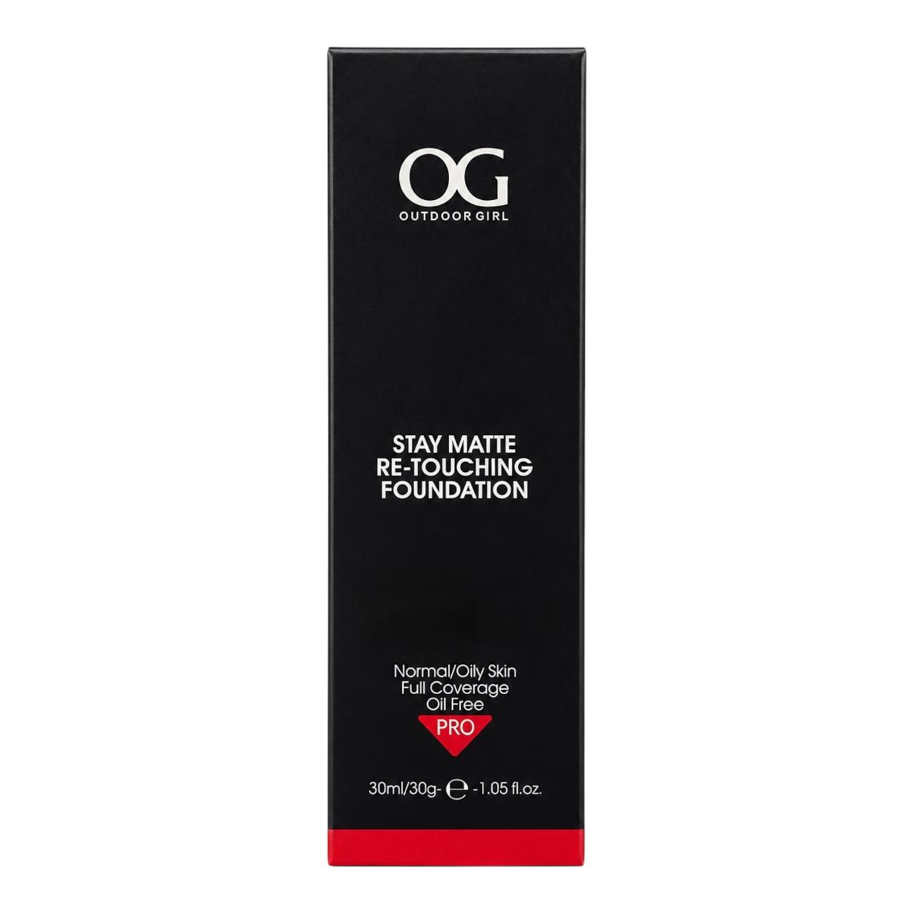 BASE LIQUIDA STAY MATTE TONO 625 SPICY BROWN 30ML OUTDOOR GIRL