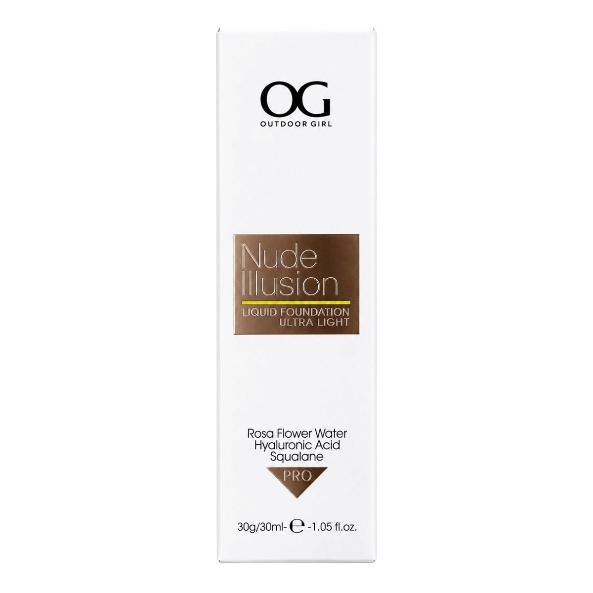 BASE LIQUIDA NUDE ILLUSION TONO 808 CLASSIC BEIGE 30ML OUTDOOR GIRL