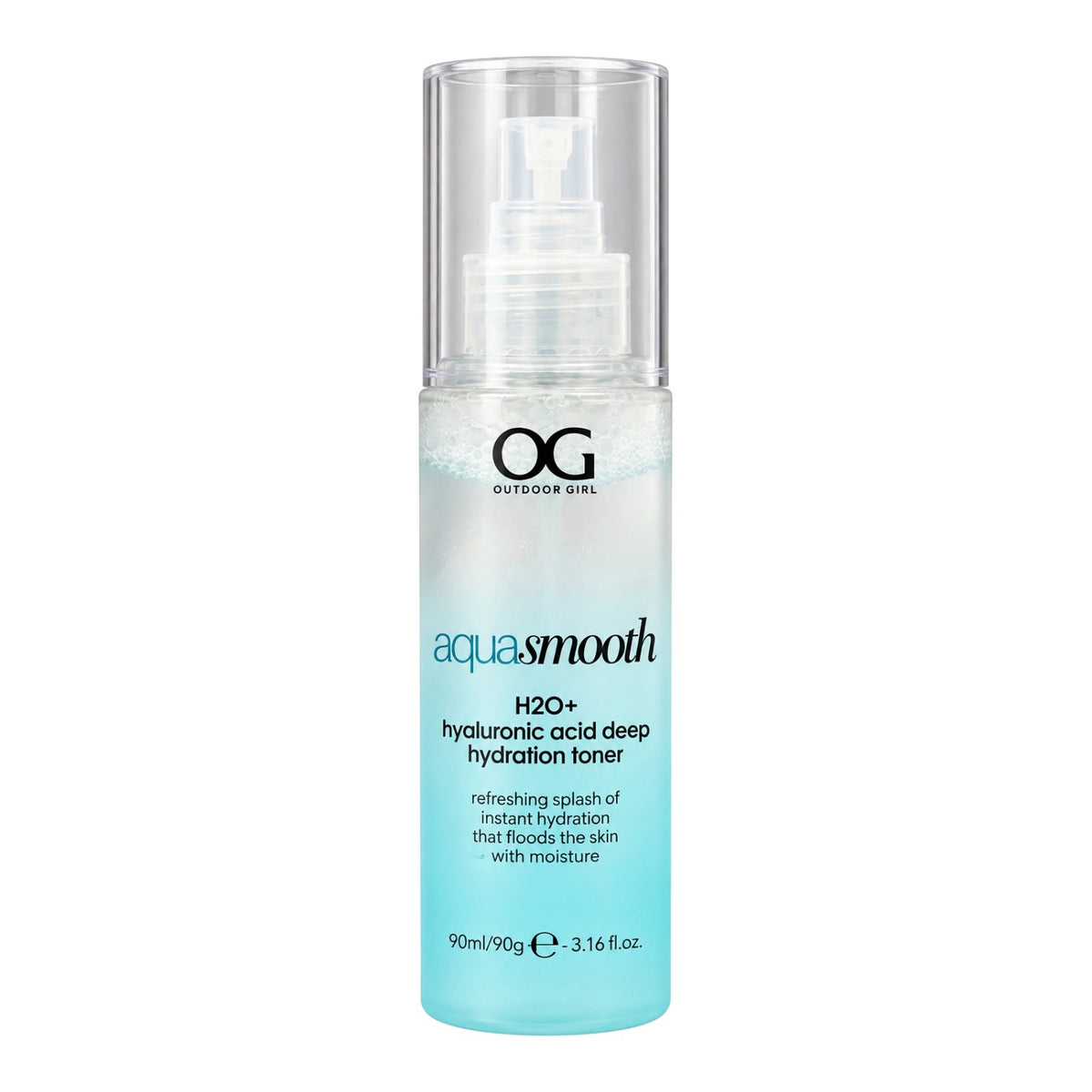 TONICO EN SPRAY DE ACIDO HIALURONICO AQUASMOOTH 90ML OUTDOOR GIRL