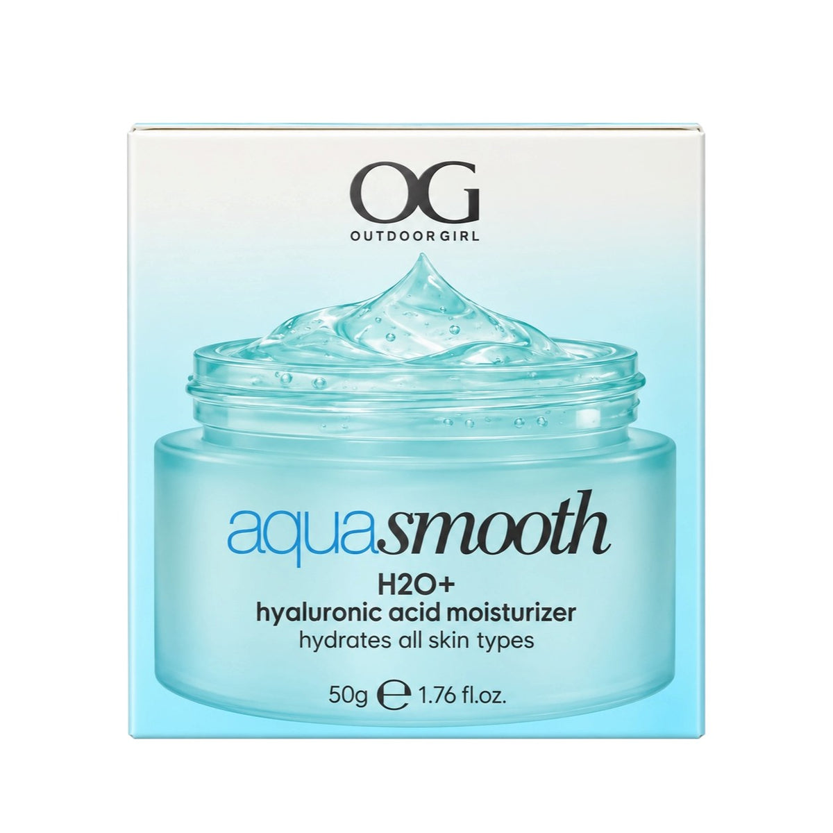 CREMA FACIAL DE ACIDO HIALURONICO AQUASMOOTH 50G OUTDOOR GIRL