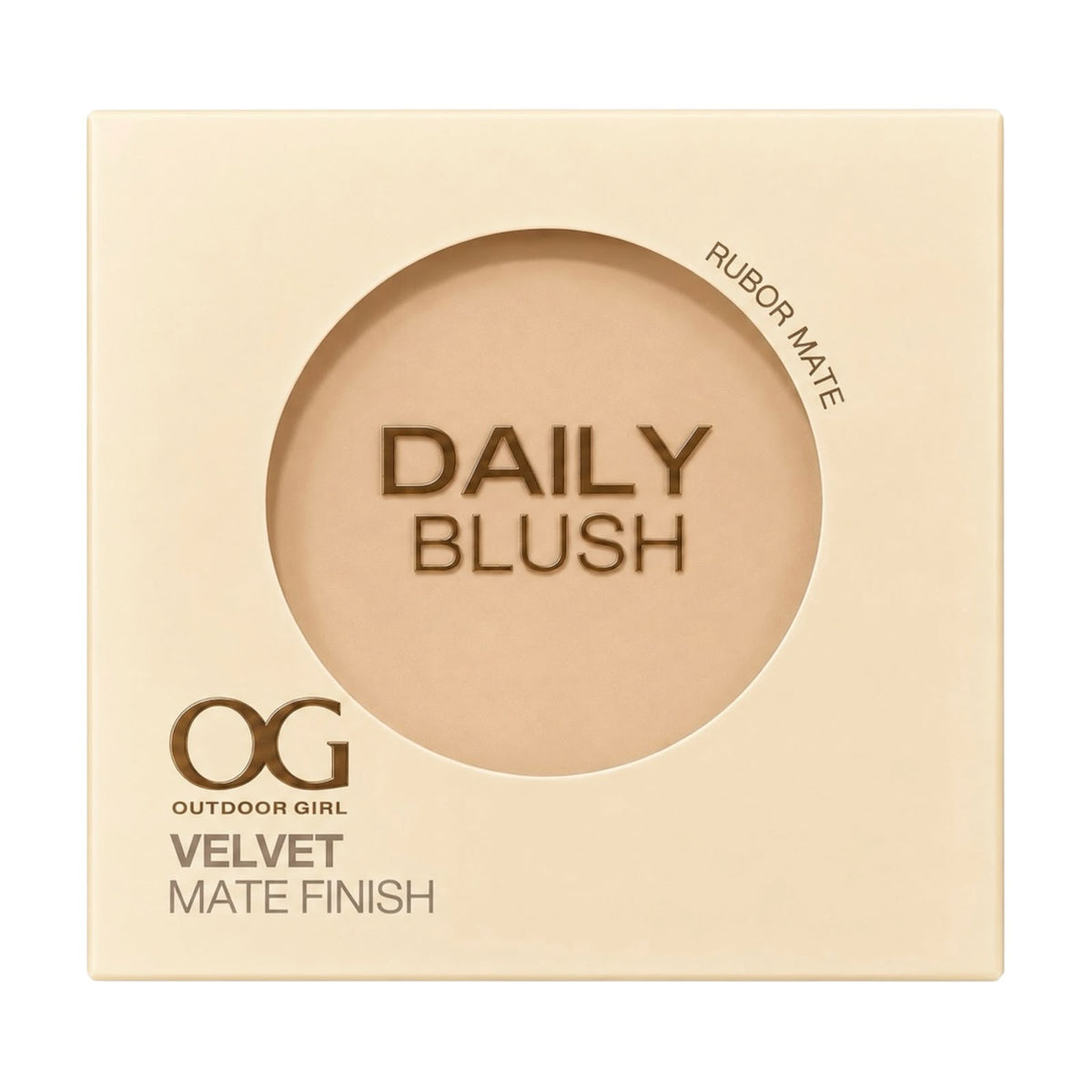 RUBOR MATE DAILY BLUSH VELVET 02 CORAY OUTDOOR GIRL
