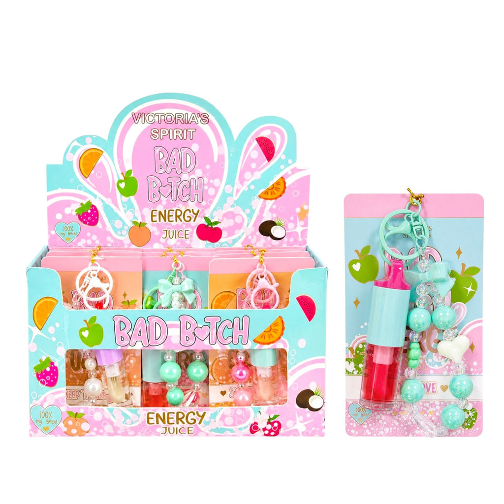 BRILLO GLOSS DESTAPADOR CON LLAVERO BAD BOTCH ENERGY JUICE VICTORIA'S SPIRIT