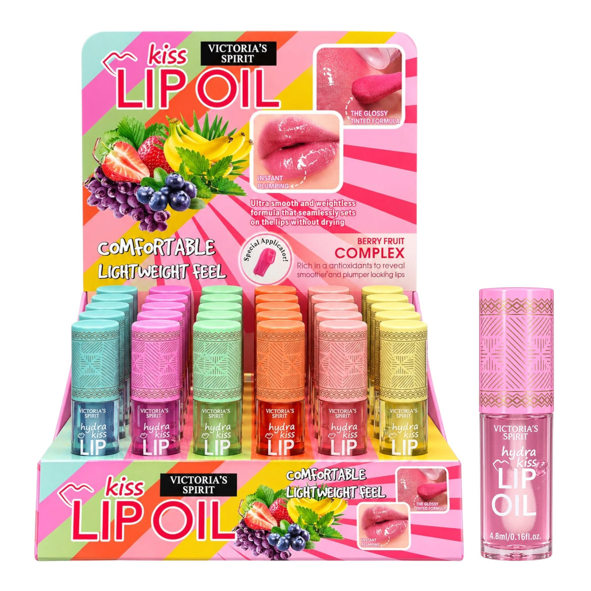 BRILLO GLOSS HYDRA KISS LIP OIL VICTORIA'S SPIRIT