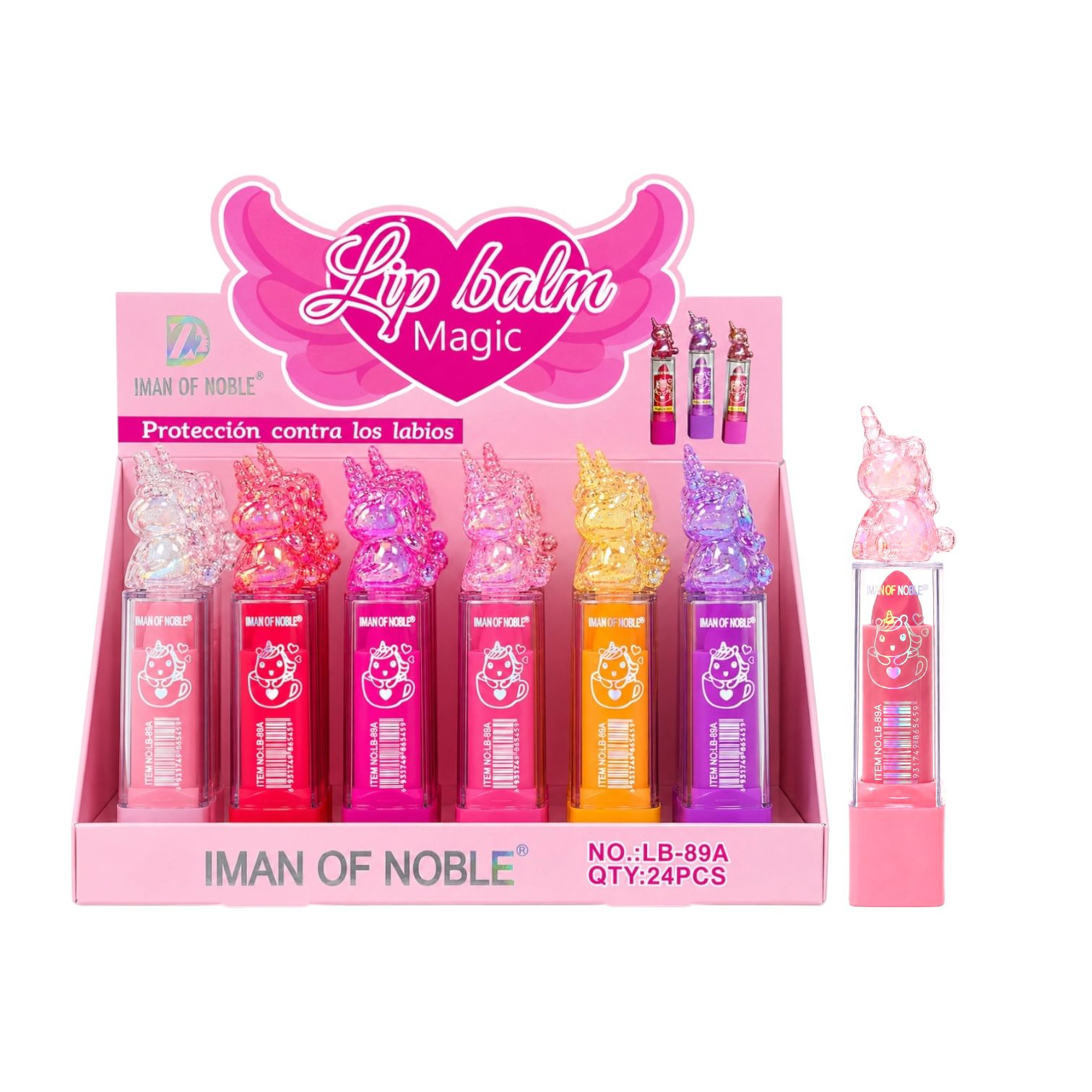 BALSAMO MAGICO EN BARRA UNICORNIO IMAN OF NOBLE