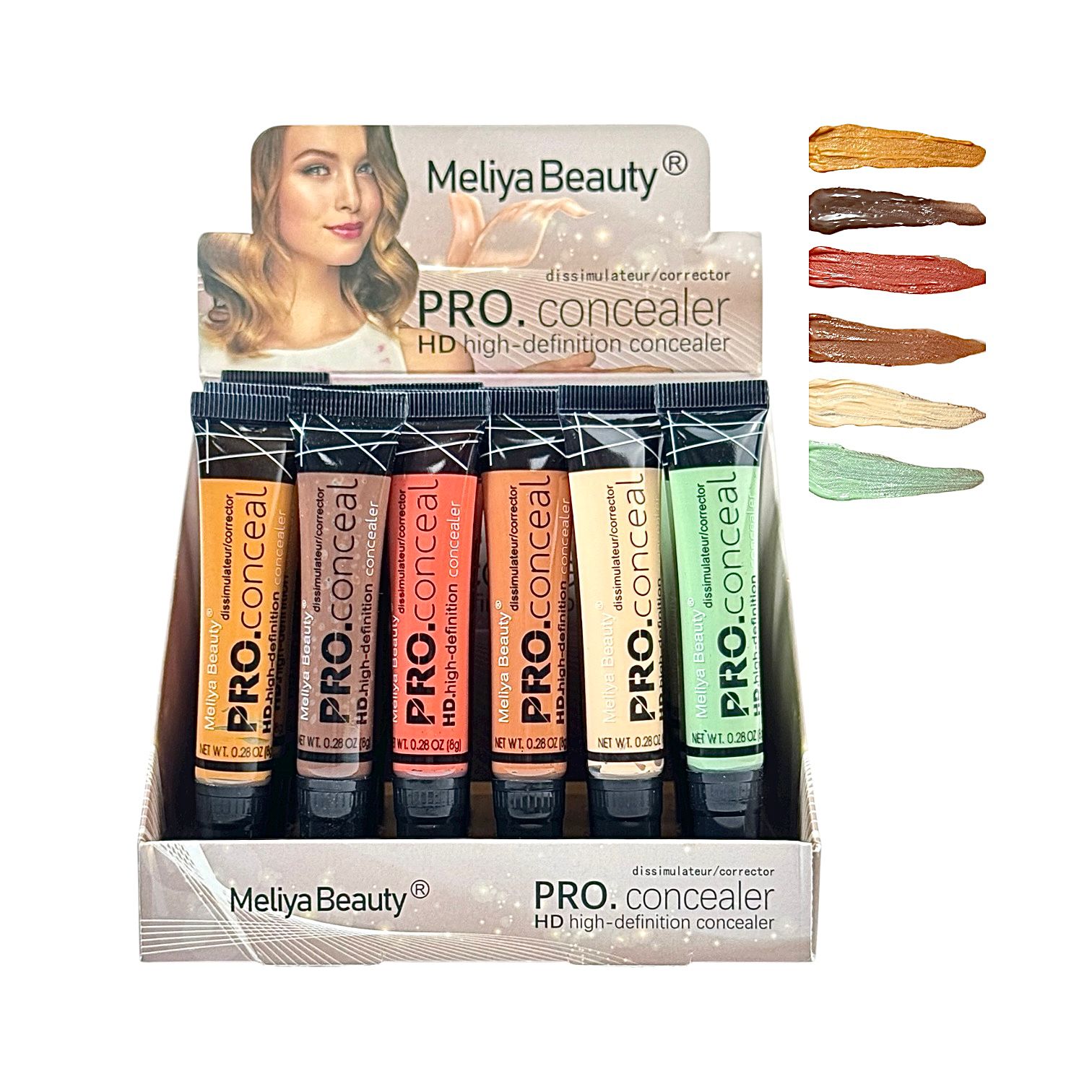 CORRECTOR LIQUIDO PRO. CONCEAL MELIYA BEAUTY