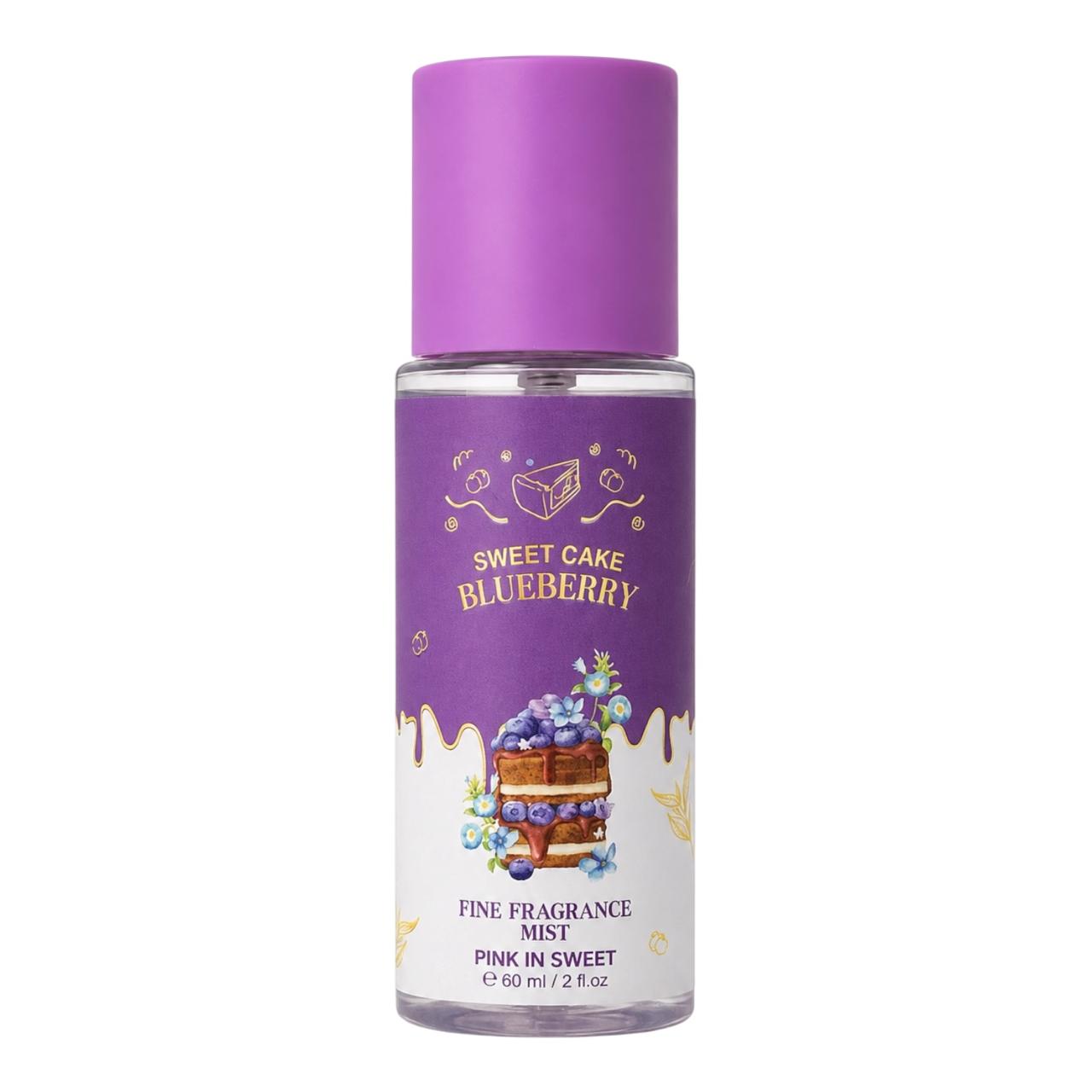 SET X3 CREMA Y SPLASH SWEET CAKE BLUEBERRY PINK IN SWEET