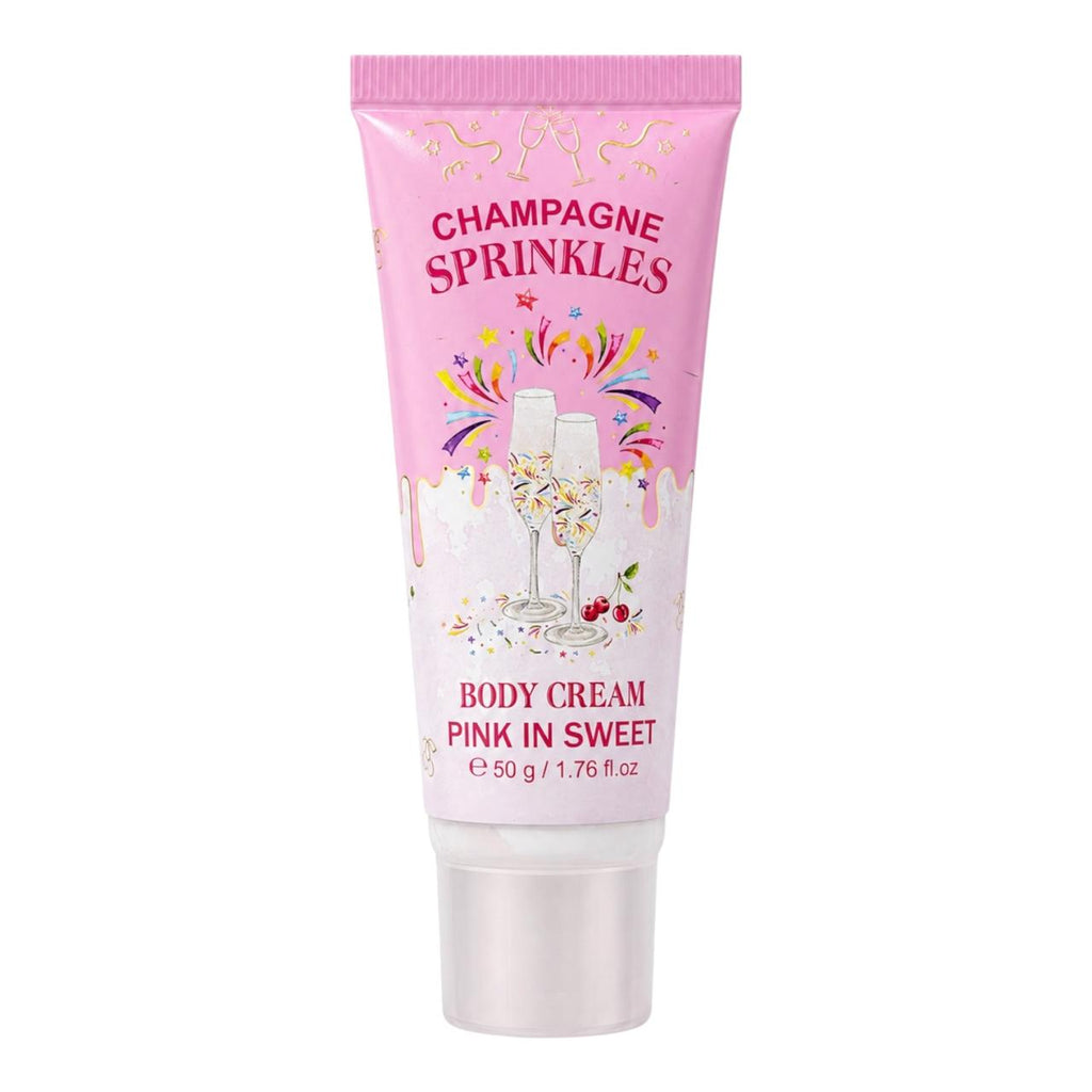 SET X3 CREMA Y SPLASH CHAMPAGNE SPRINKLES PINK IN SWEET