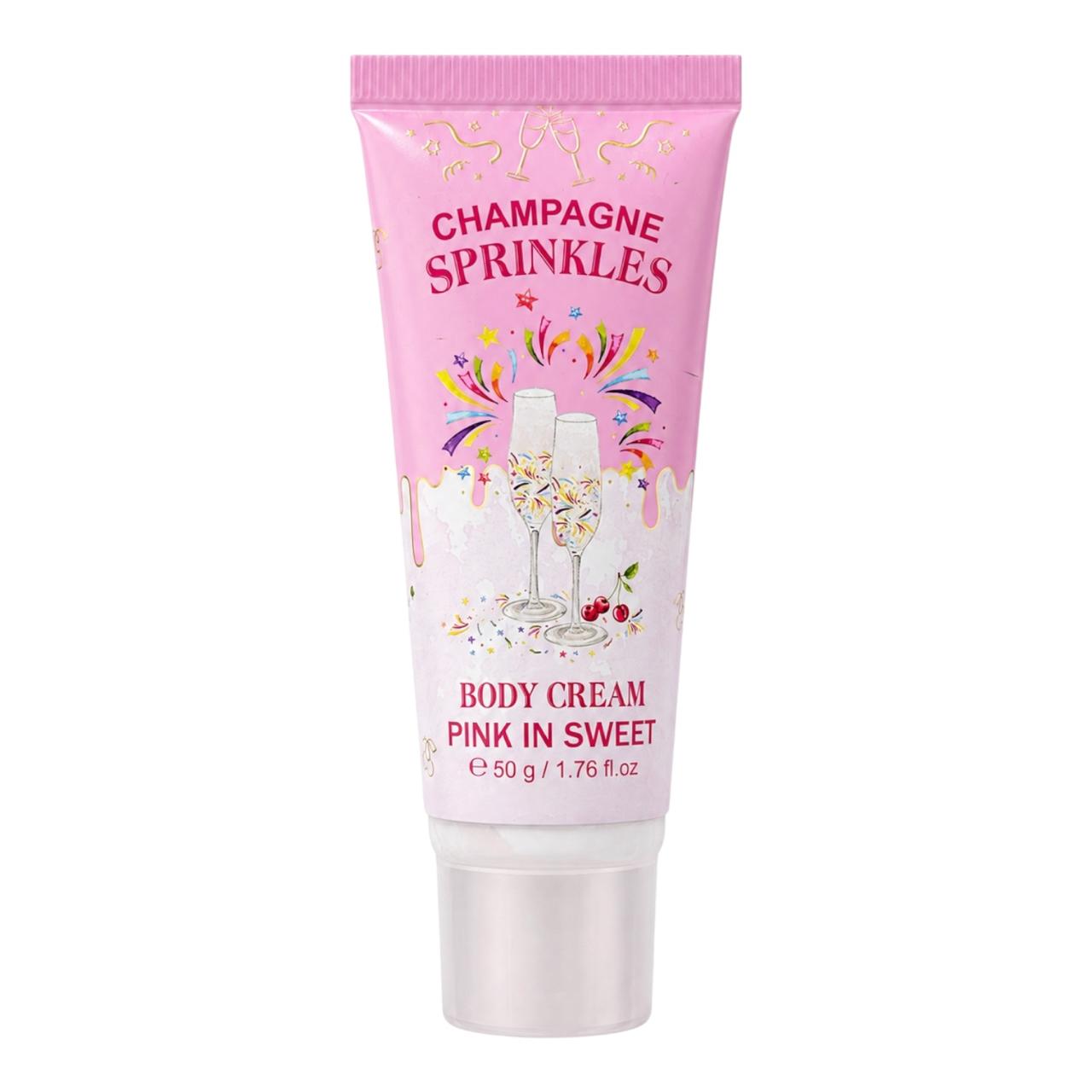SET X3 CREMA Y SPLASH CHAMPAGNE SPRINKLES PINK IN SWEET