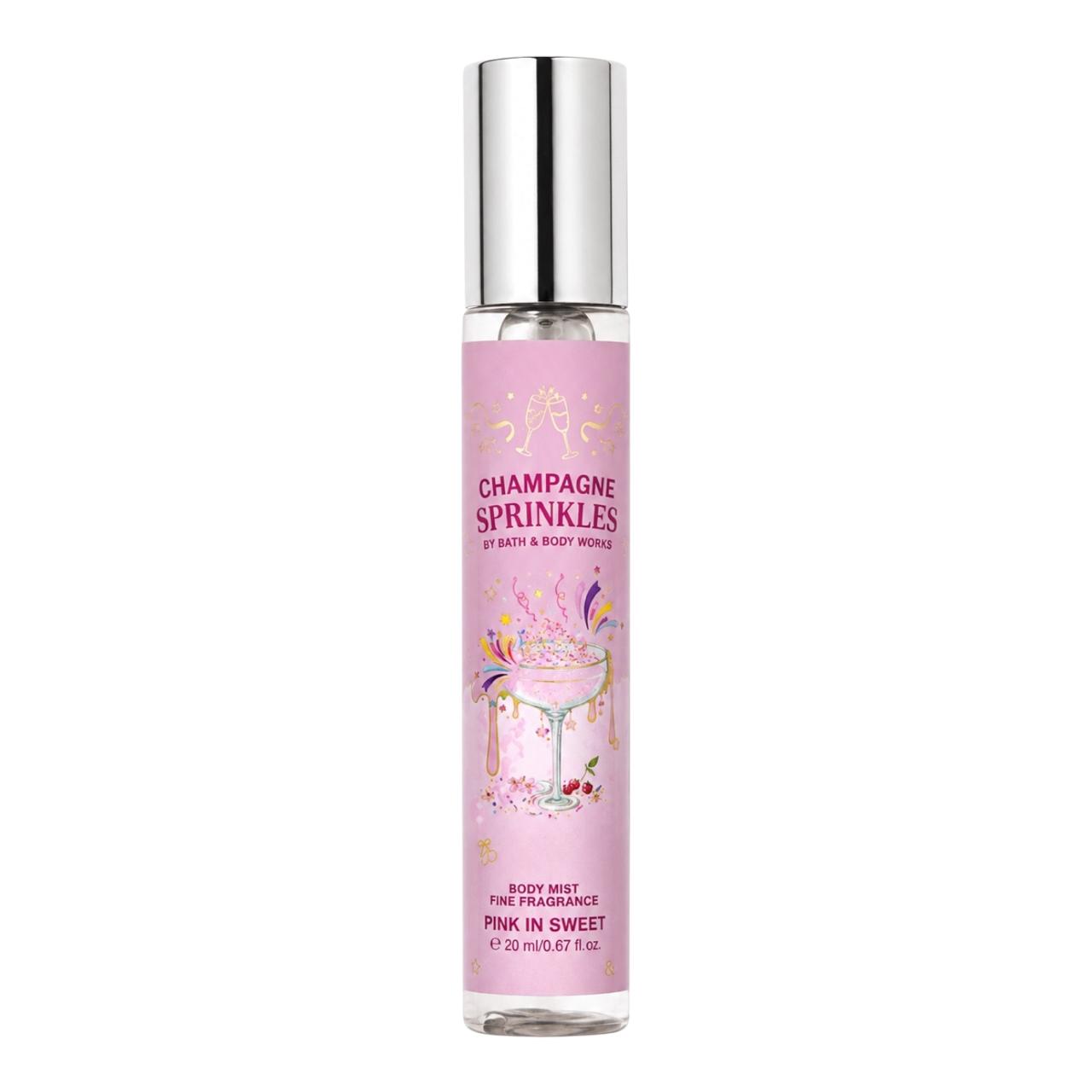 SET X3 CREMA Y SPLASH CHAMPAGNE SPRINKLES PINK IN SWEET