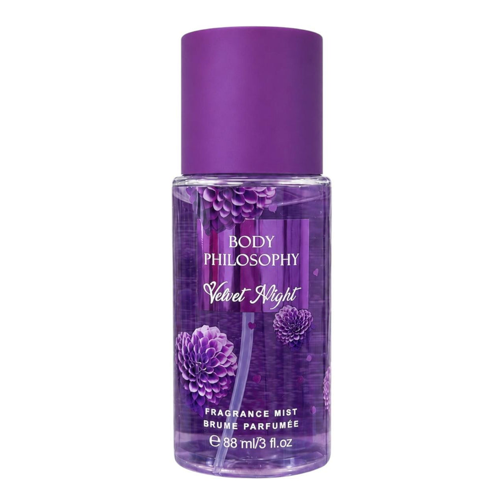 SET X2 SPLASH Y CREMA VELVET NIGHT BODY PHILOSOPHY