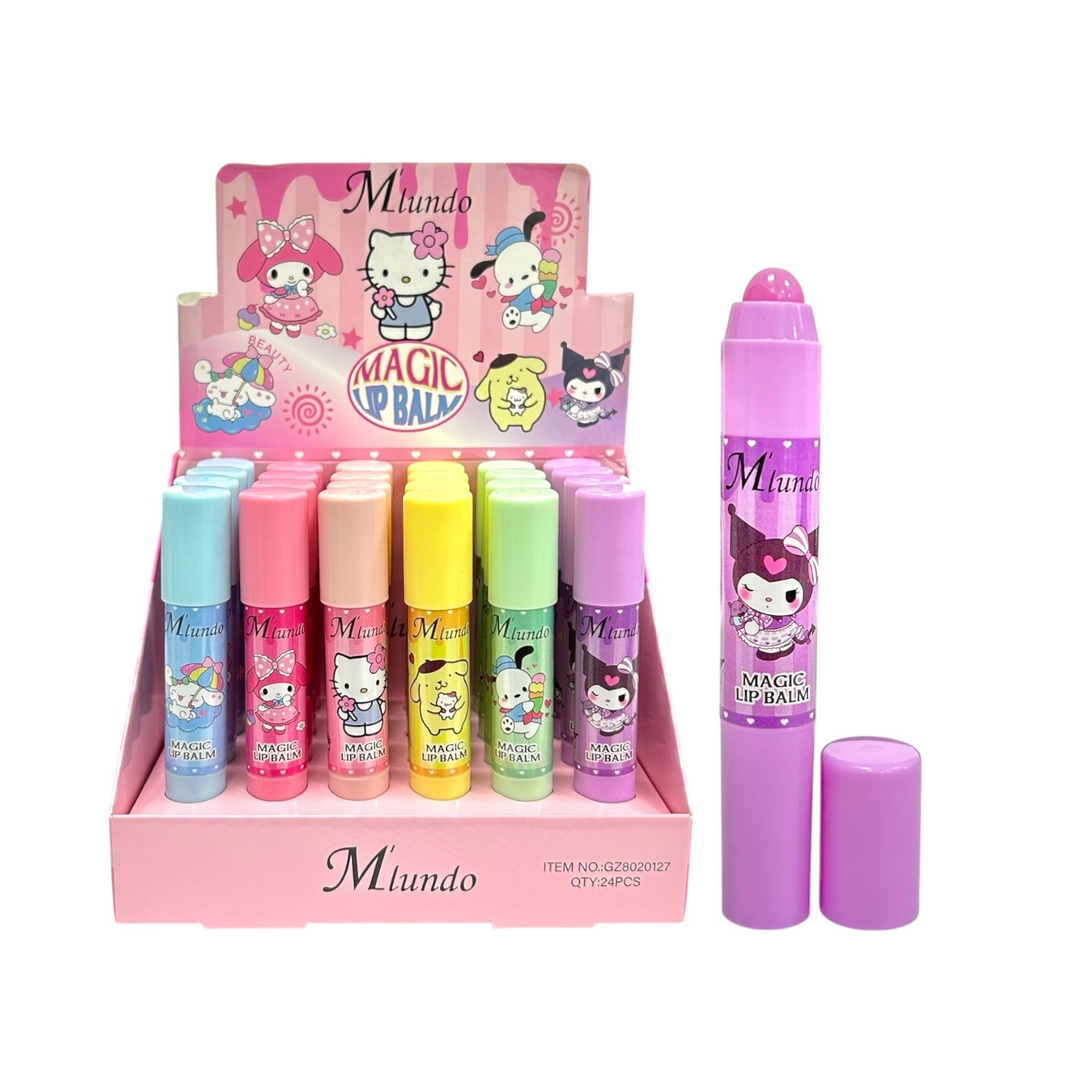 BALSAMO MAGICO EN BARRA SANRIO FRIENDS M'LUNDO