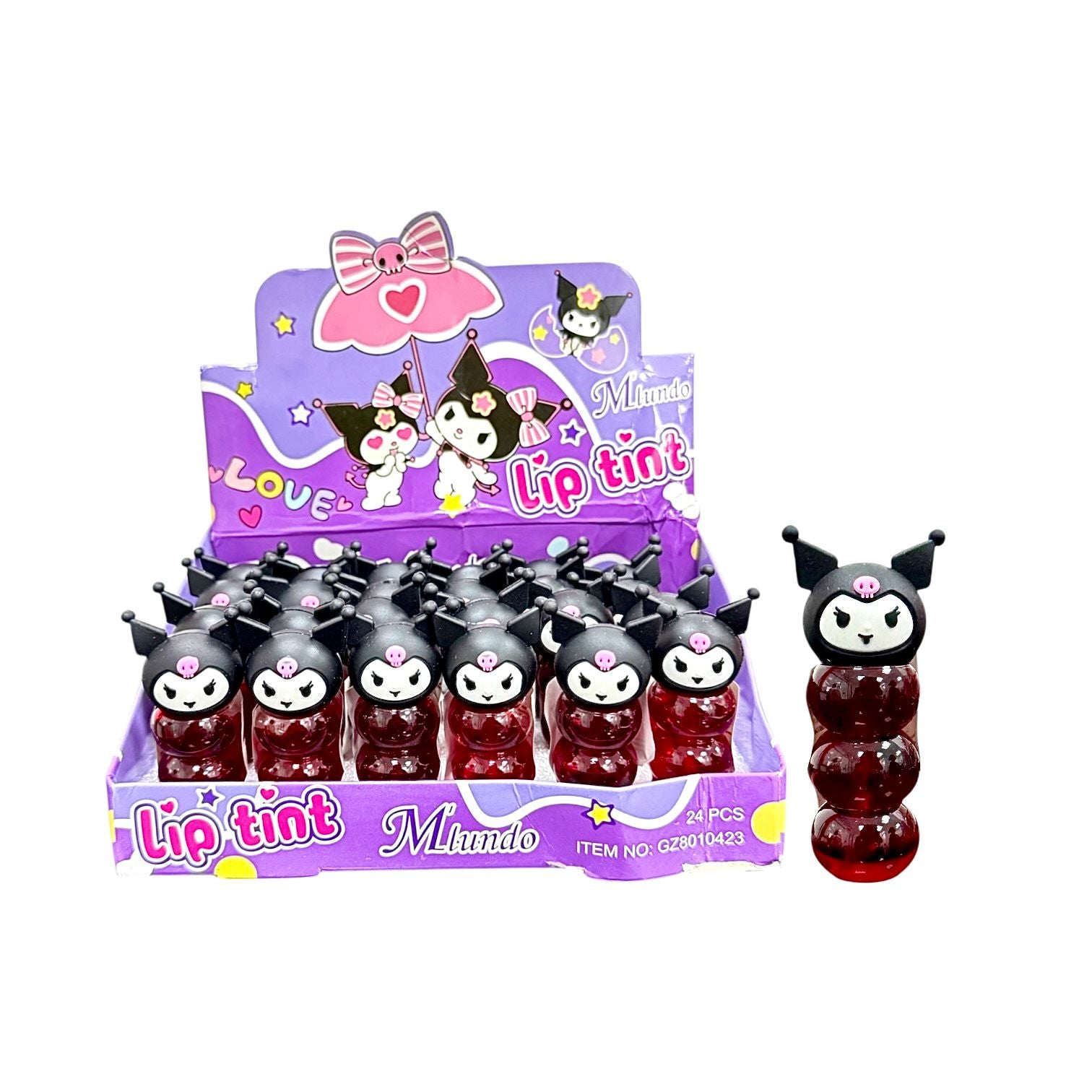 TINTA DE LABIOS 3 BOLITAS KUROMI M'LUNDO