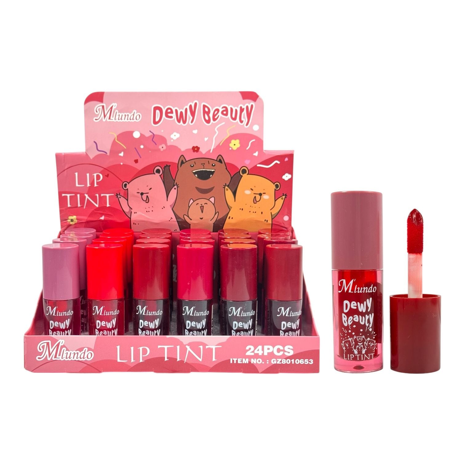 TINTA DE LABIOS FIESTA CAPIBARA DEWY BEAUTY M'LUNDO