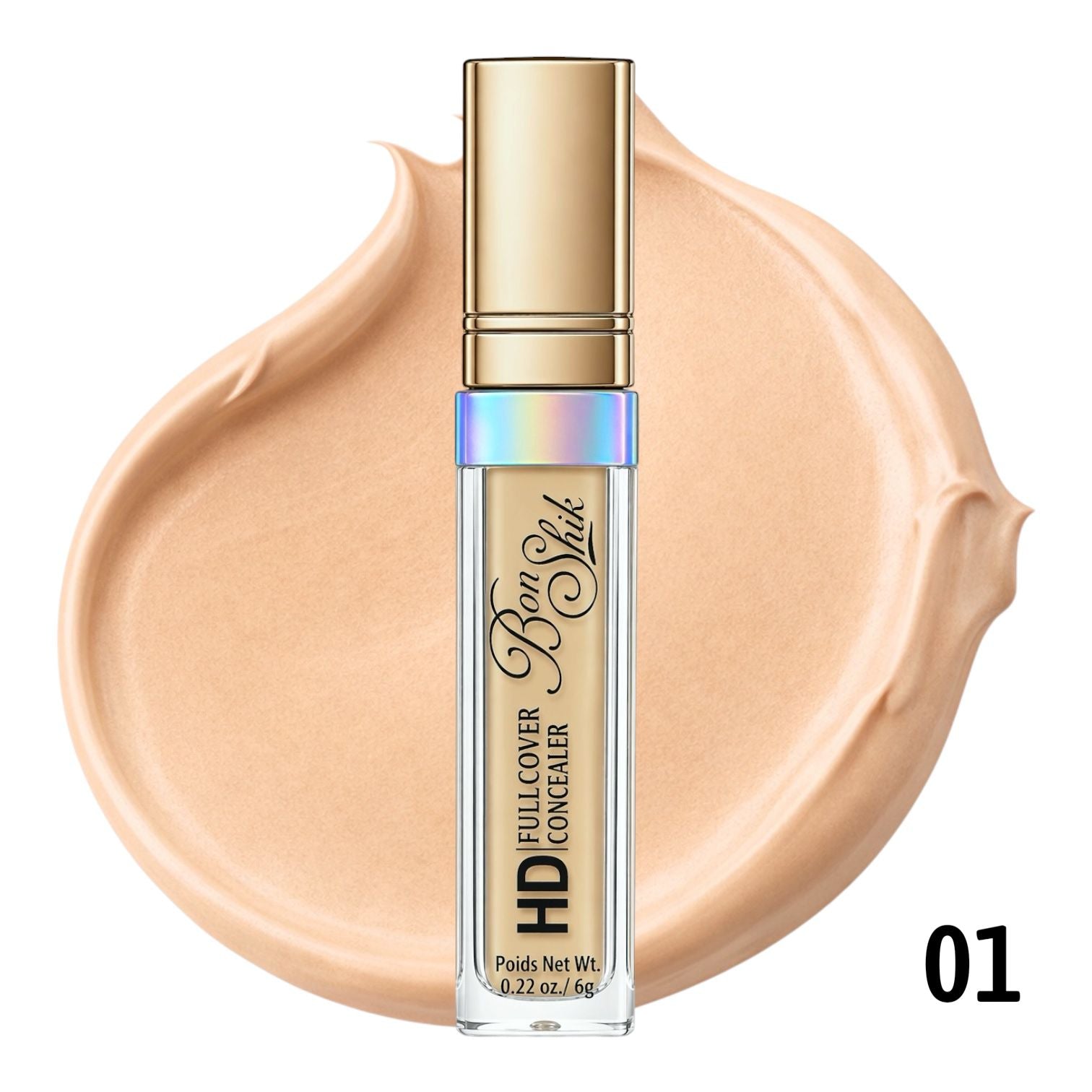 CORRECTOR LIQUIDO HD FULLCOVER BON SHIK