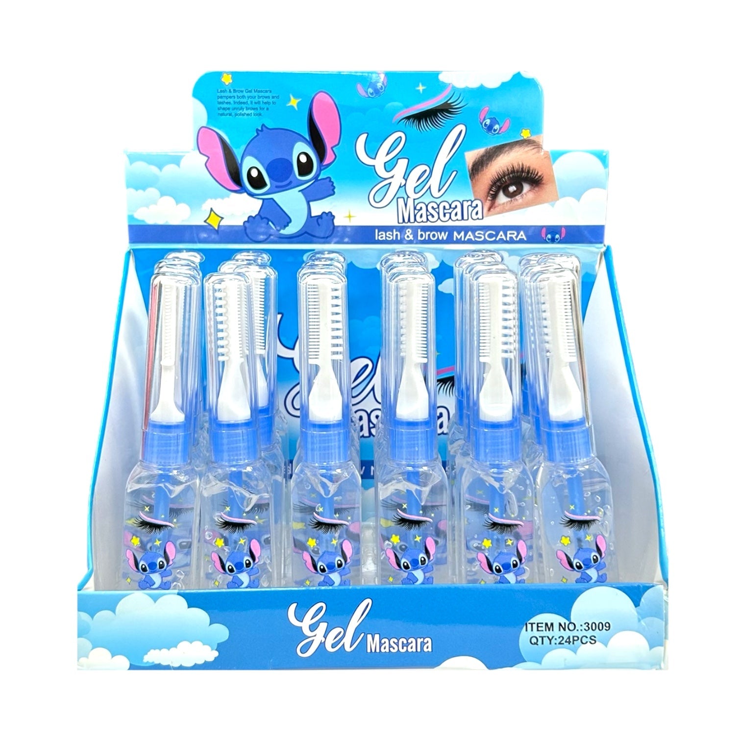 PESTAÑINA TRANSPARENTE STITCH GEL MASCARA