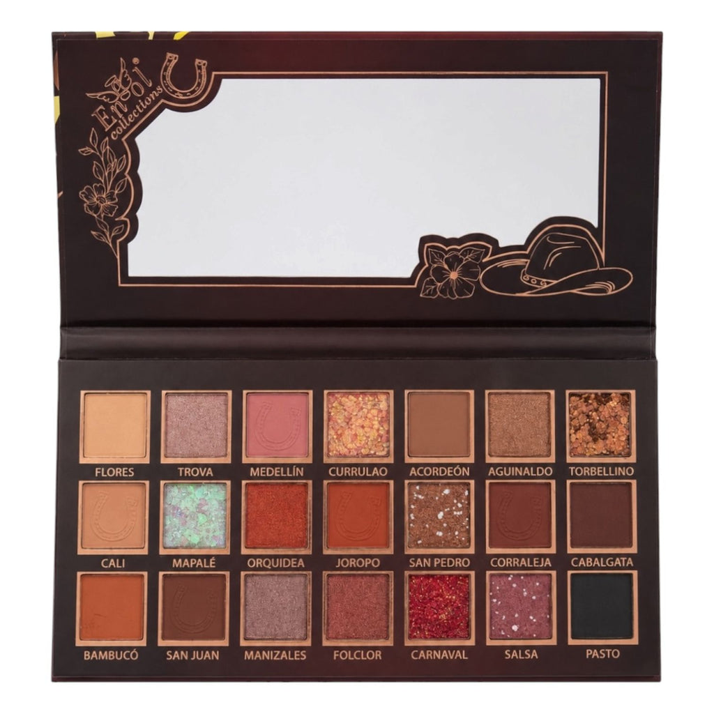 PALETA DE SOMBRAS X21 TONOS CABALLO ENGOL