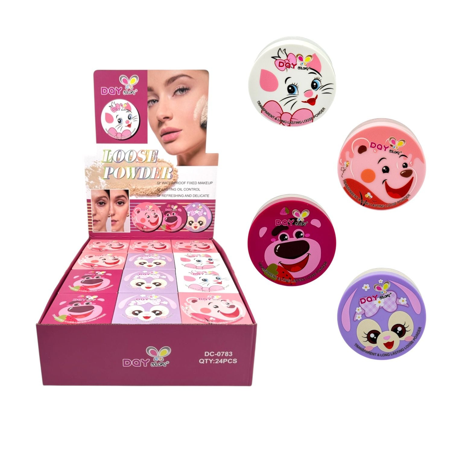 POLVO SUELTO PERSONAJES DAY COLORS