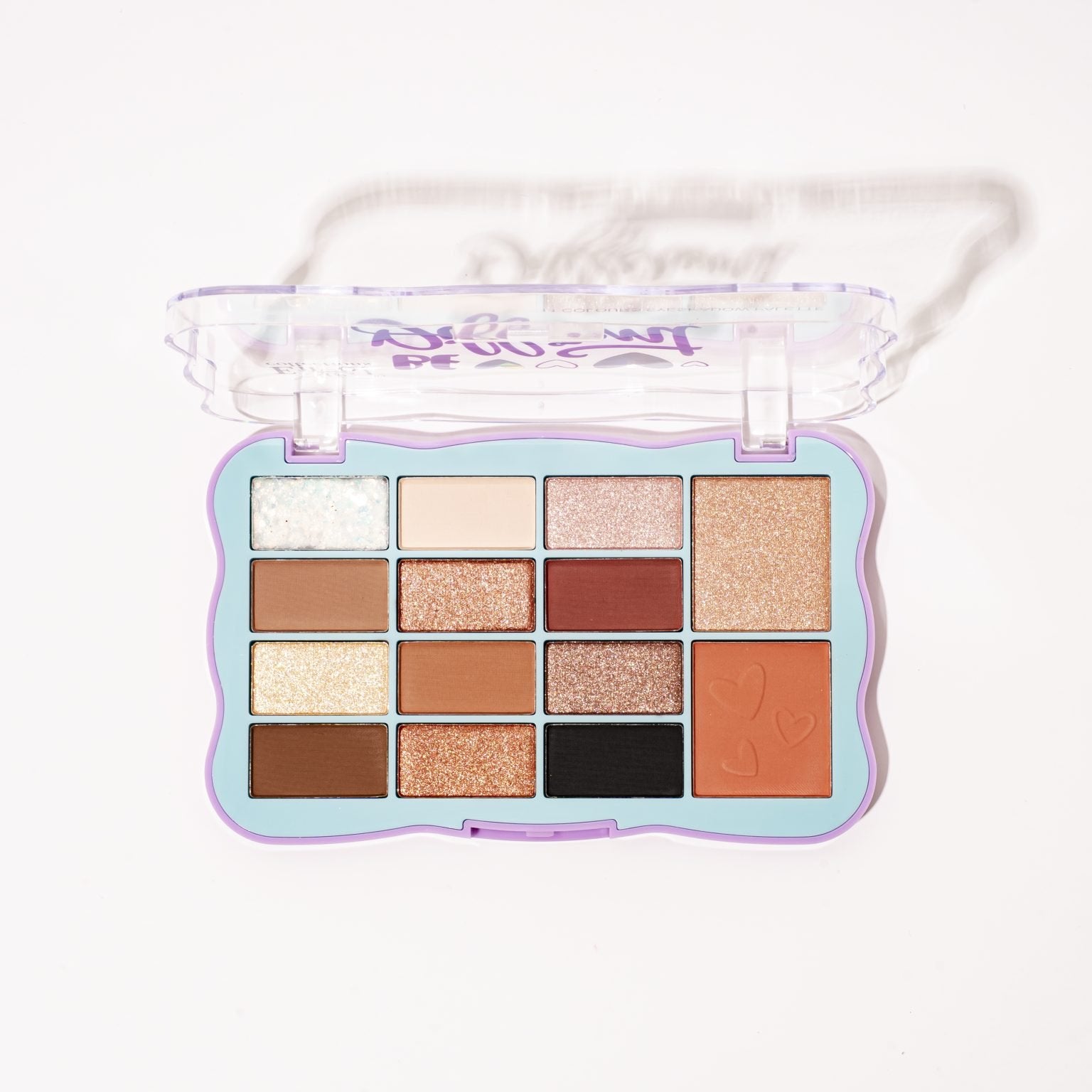 PALETA DE SOMBRAS X14 COLORES BE DIFFERENT ENGOL