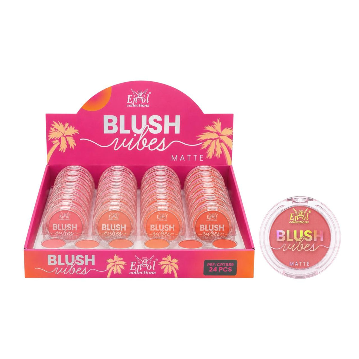 RUBOR EN POLVO BLUSH VIBES MATTE ENGOL