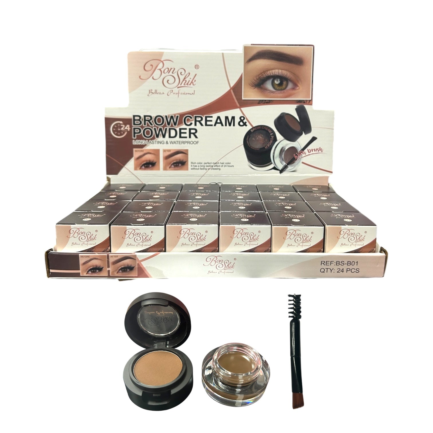 BETUN DOBLE PARA CEJAS BON SHIK