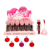TINTA DE LABIOS TAPA CORAZON SHINY AND CHARNING BAOLISHI