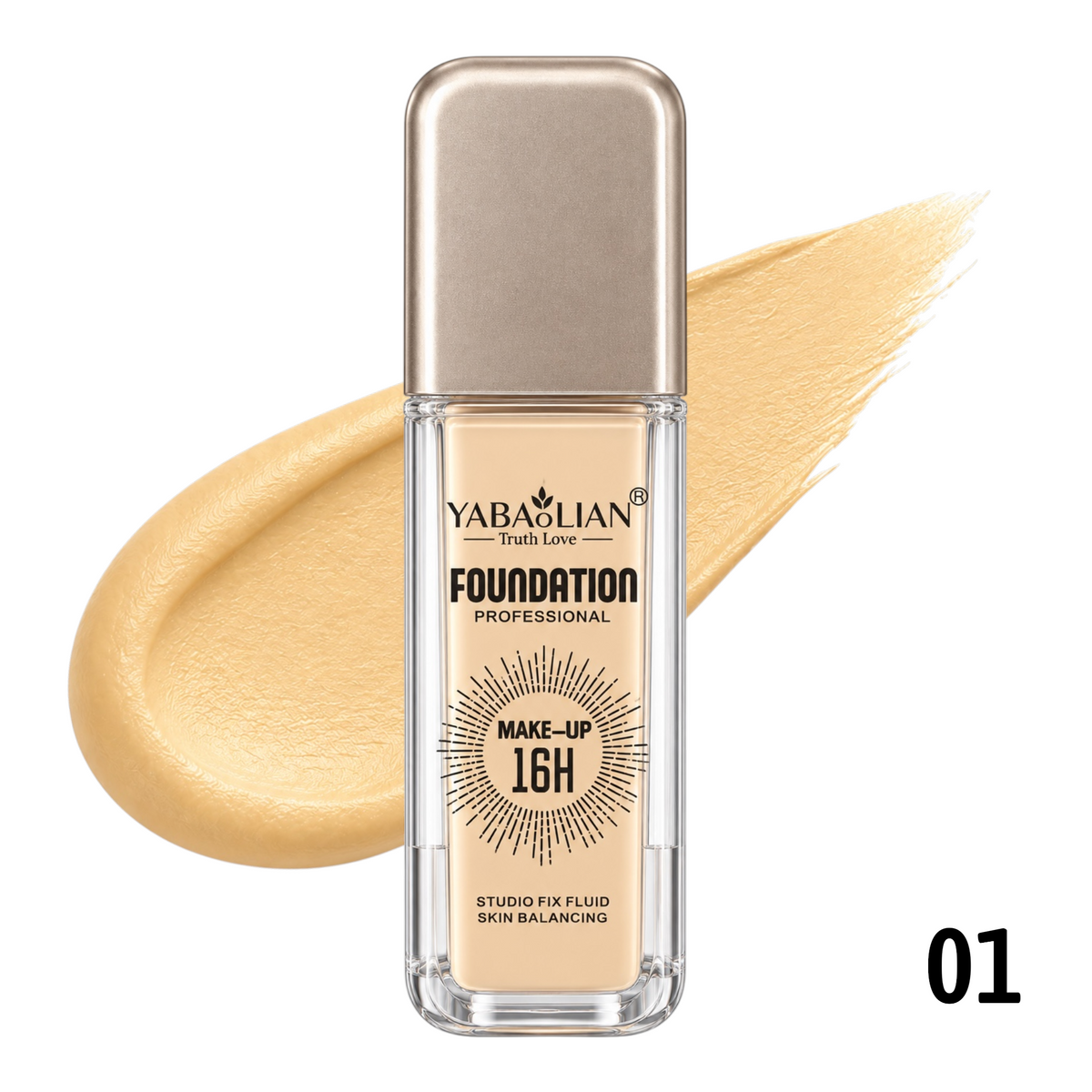 BASE LIQUIDA 16H STUDIO FIX FLUID 10ML YABAOLIAN