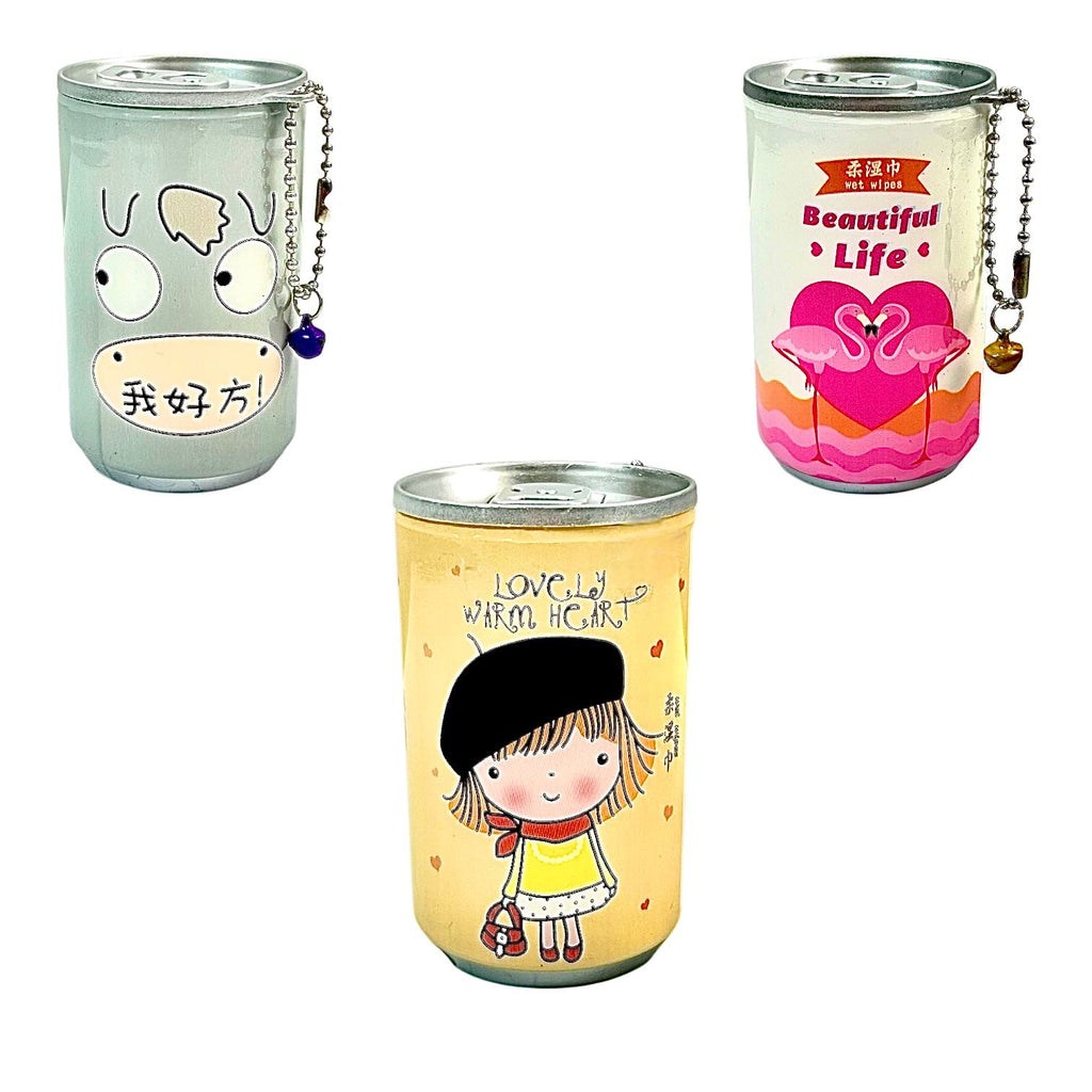 PAÑITOS X30 PCS TARRO MUÑEQUITOS SURTIDOS