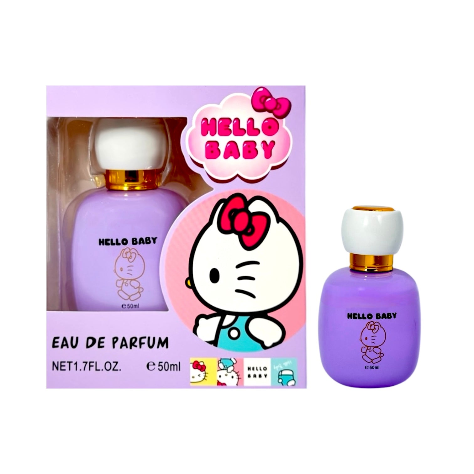 PERFUME HELLO BABY / HAPPY KITTY 50ML HANNA'S SECRET