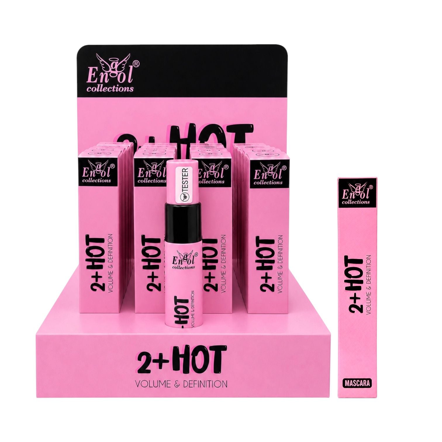 PESTAÑINA DOBLE 2+HOT VOLUME Y DEFINITION ENGOL