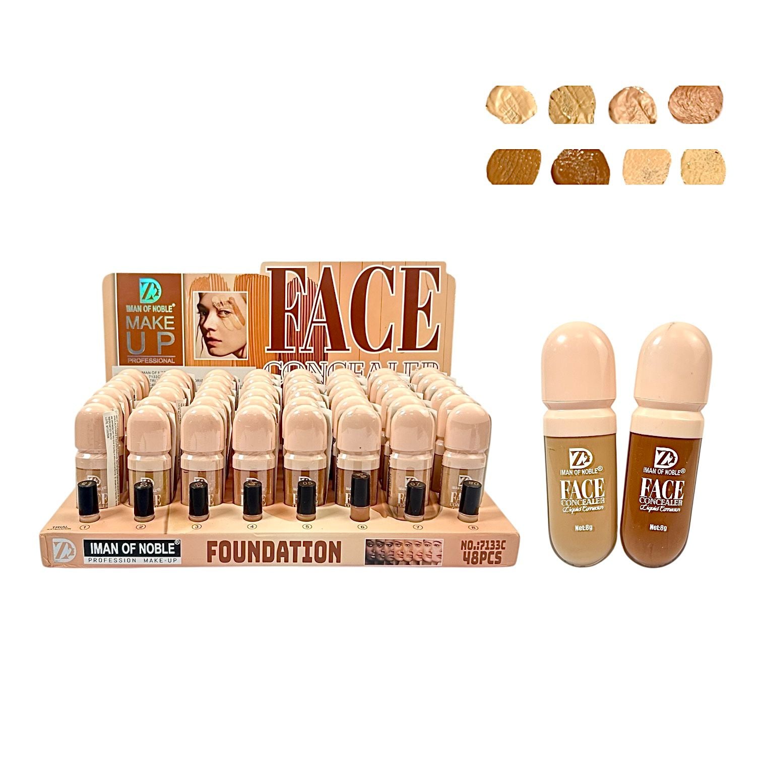 CORRECTOR LIQUIDO FACE 8G IMAN OF NOBLE