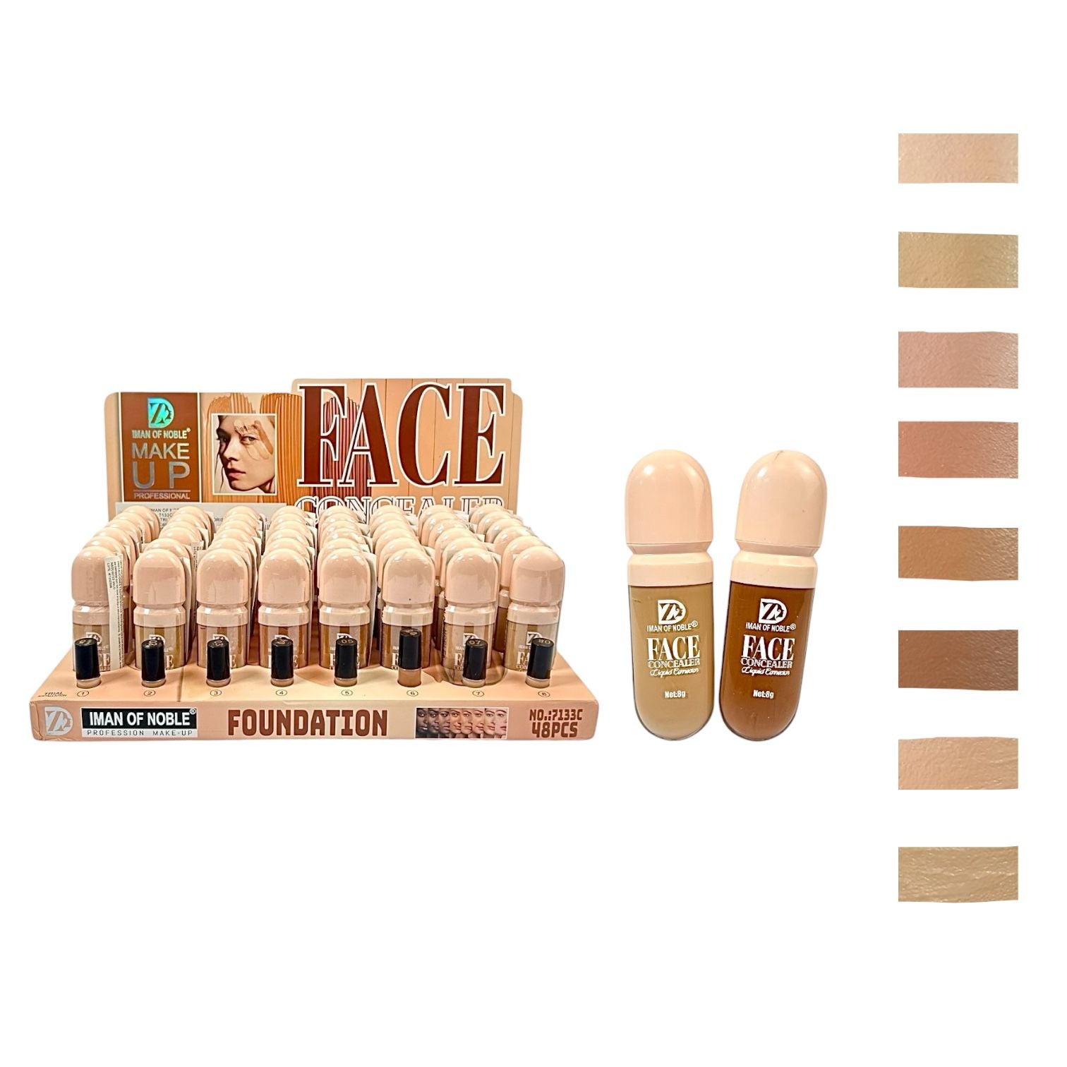 CORRECTOR LIQUIDO FACE 8G IMAN OF NOBLE