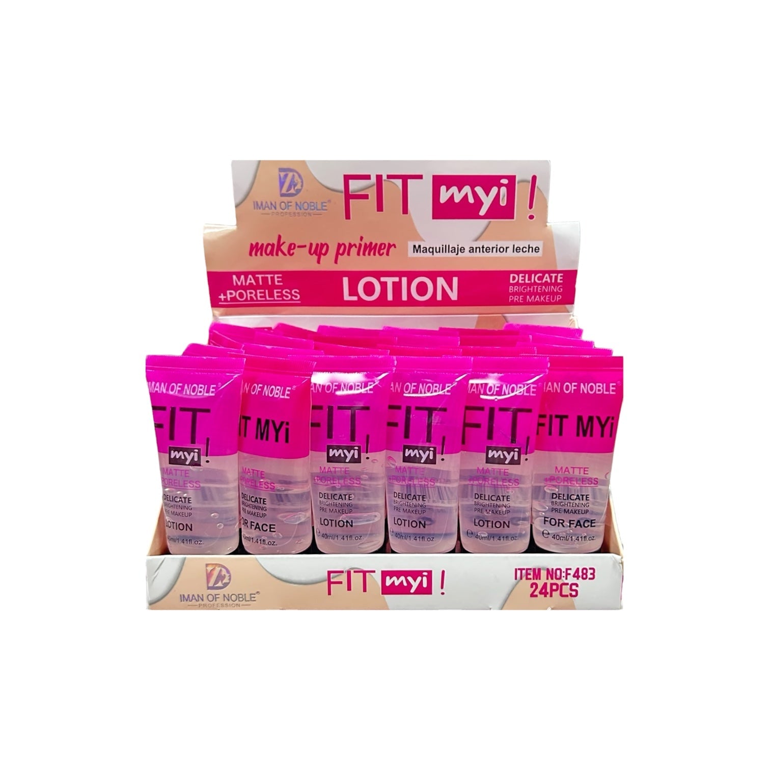 PRIMER MATTE +PORELESS FITMY¡ 40ML IMAN OF NOBLE