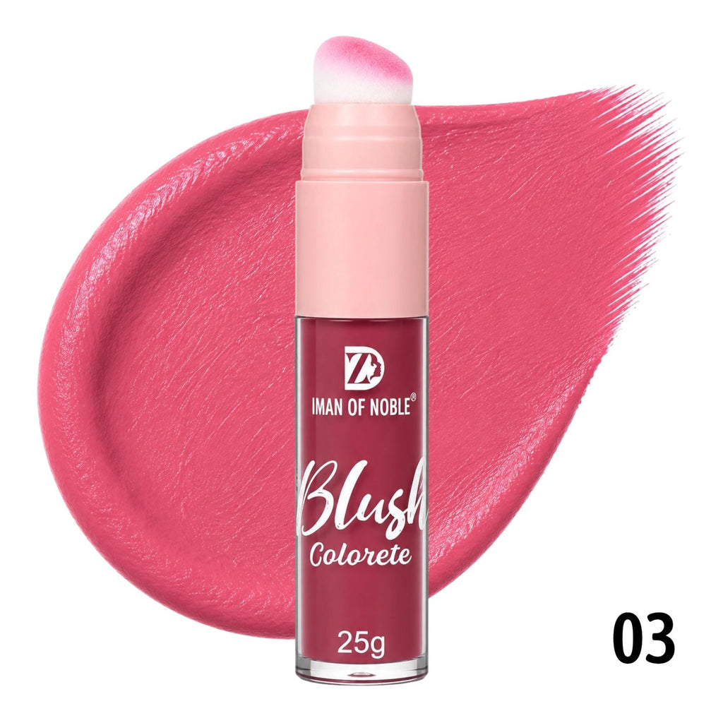 RUBOR LIQUIDO CON BROCHITA BLUSH COLORETE 25G IMAN OF NOBLE
