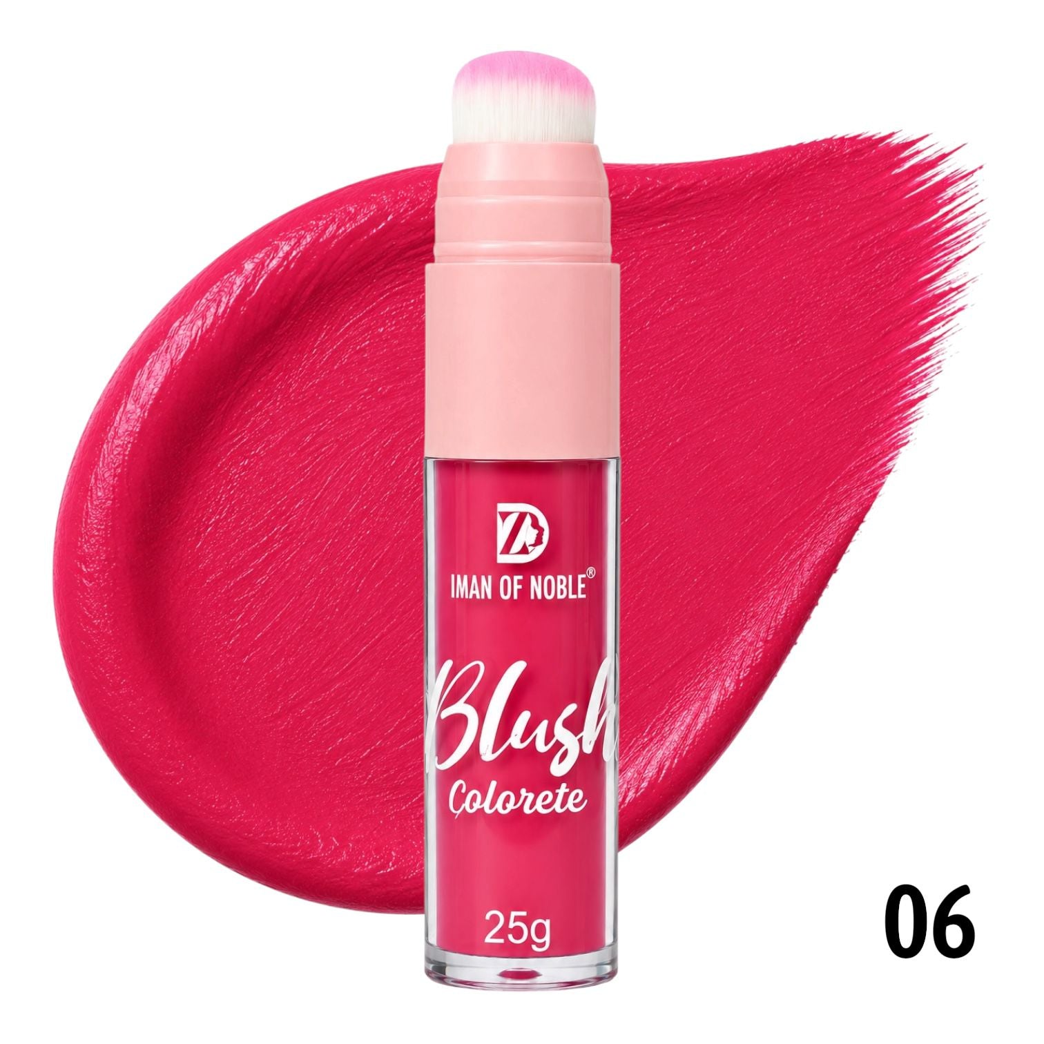 RUBOR LIQUIDO CON BROCHITA BLUSH COLORETE 25G IMAN OF NOBLE