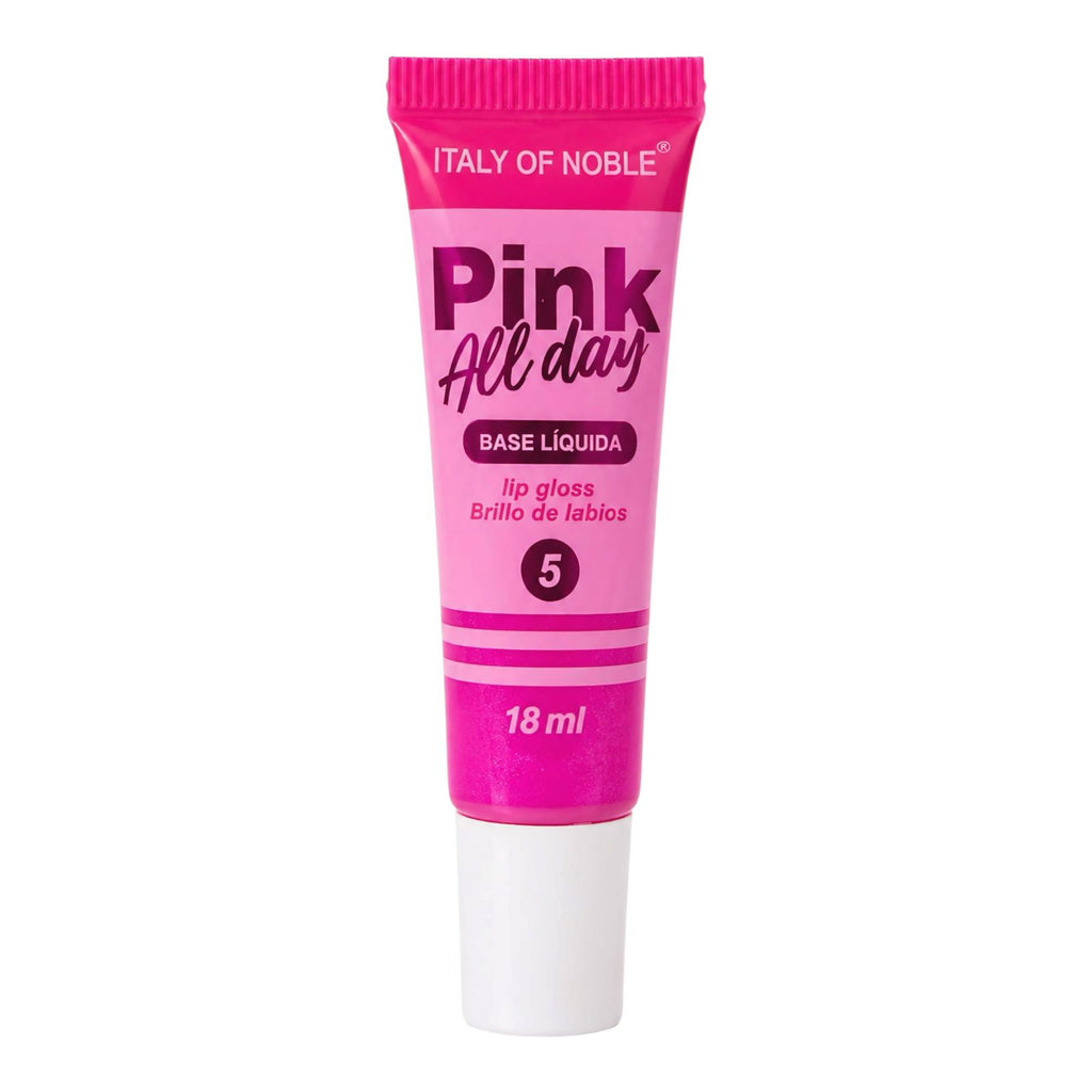 BRILLO GLOSS ESCARCHADO PINK ALL DAY 18ML IMAN OF NOBLE