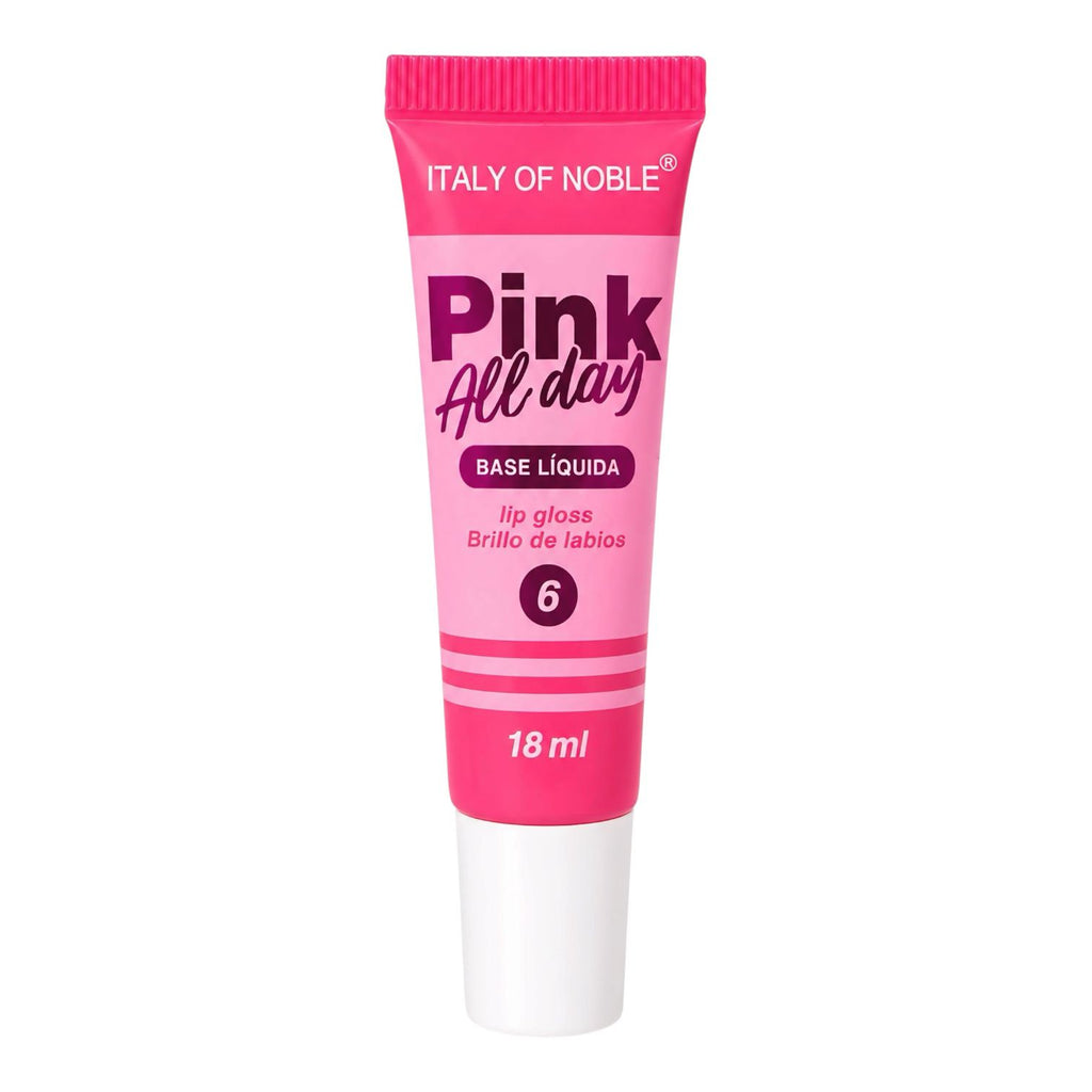 BRILLO GLOSS ESCARCHADO PINK ALL DAY 18ML IMAN OF NOBLE