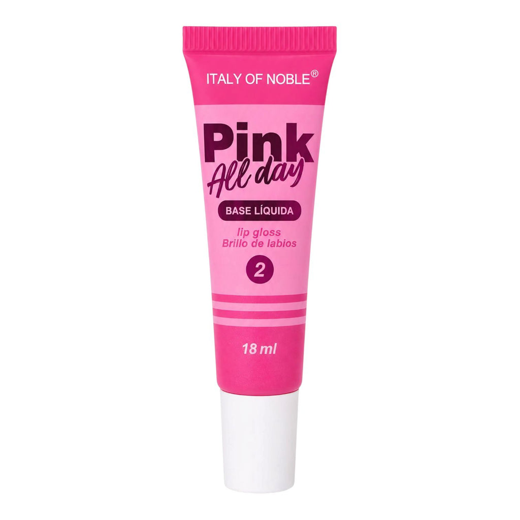 BRILLO GLOSS ESCARCHADO PINK ALL DAY 18ML IMAN OF NOBLE