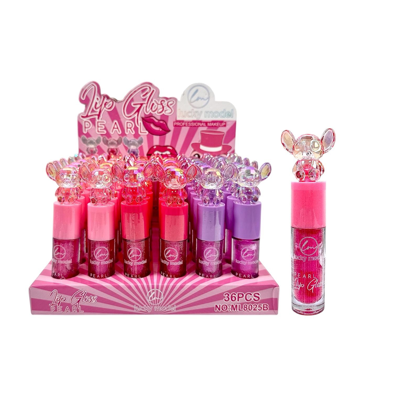 BRILLO MAGICO ESCARCHADO RESINA STITCH 8G LUCKY MODEL