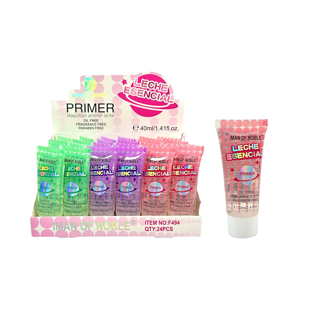 PRIMER GEL LECHE ESENCIAL 40ML IMAN OF NOBLE