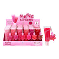 BRILLO GLOSS ESCARCHADO CON LLAVERO MAGICO ESTRELLITA GATICO 15ML IMAN OF NOBLE