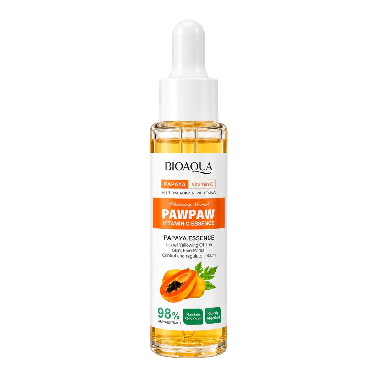 SUERO FACIAL PAPAYA 30ML BIOAQUA