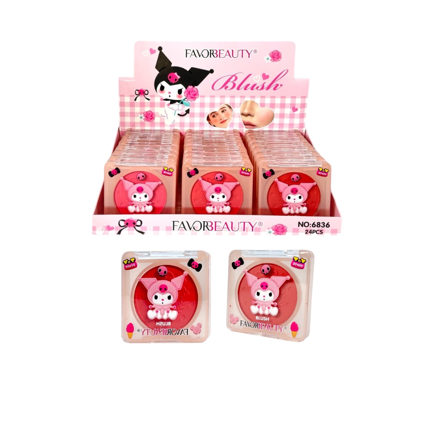 RUBOR EN POLVO KUROMI TOY STORY FAVOR BEAUTY