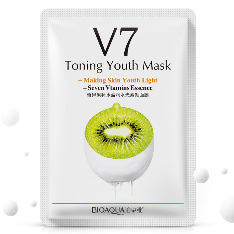 MASCARILLA EN VELO DEEP HYDRATION KIWI FRUIT V7 BIOAQUA
