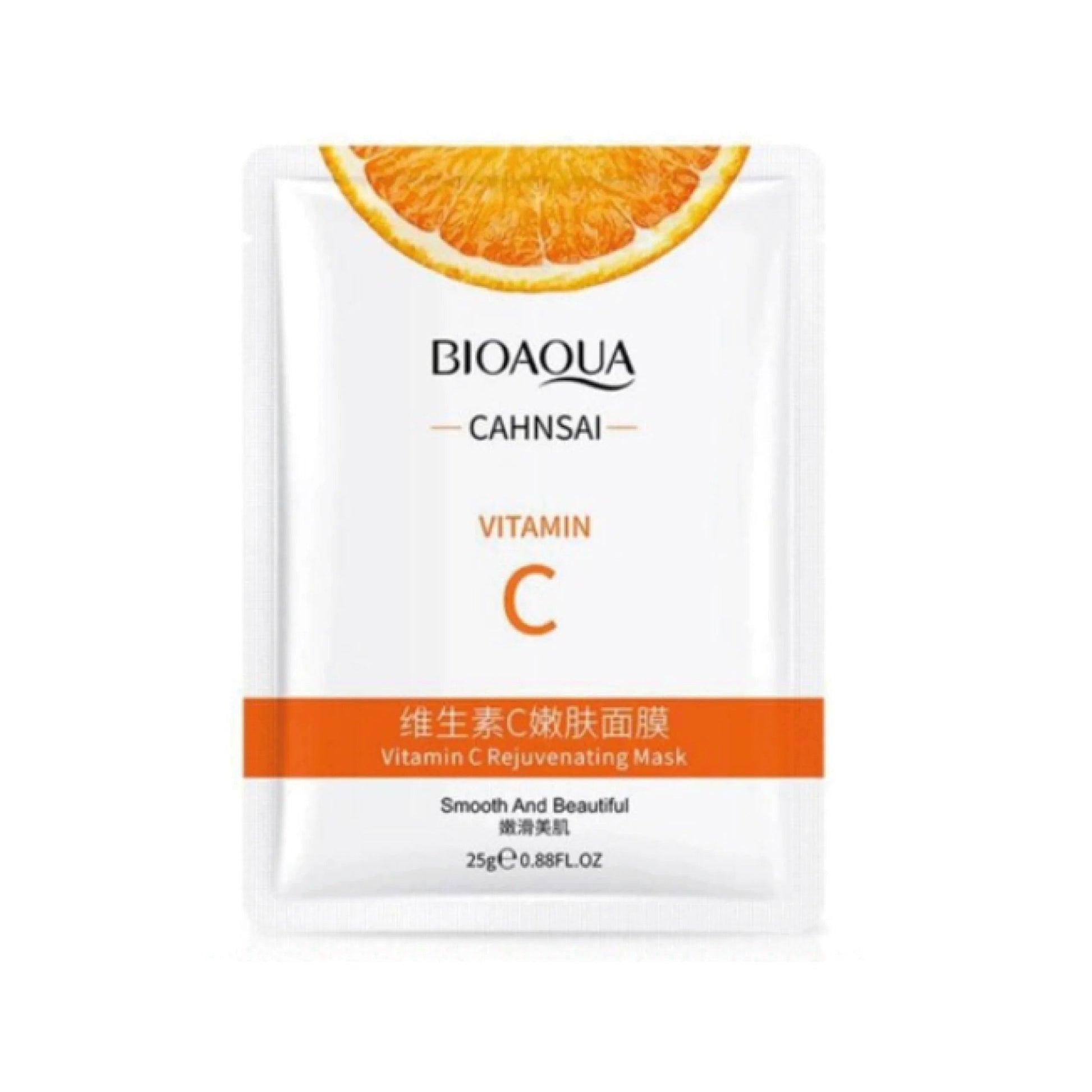 MASCARILLA EN VELO VITAMINA C BIOAQUA