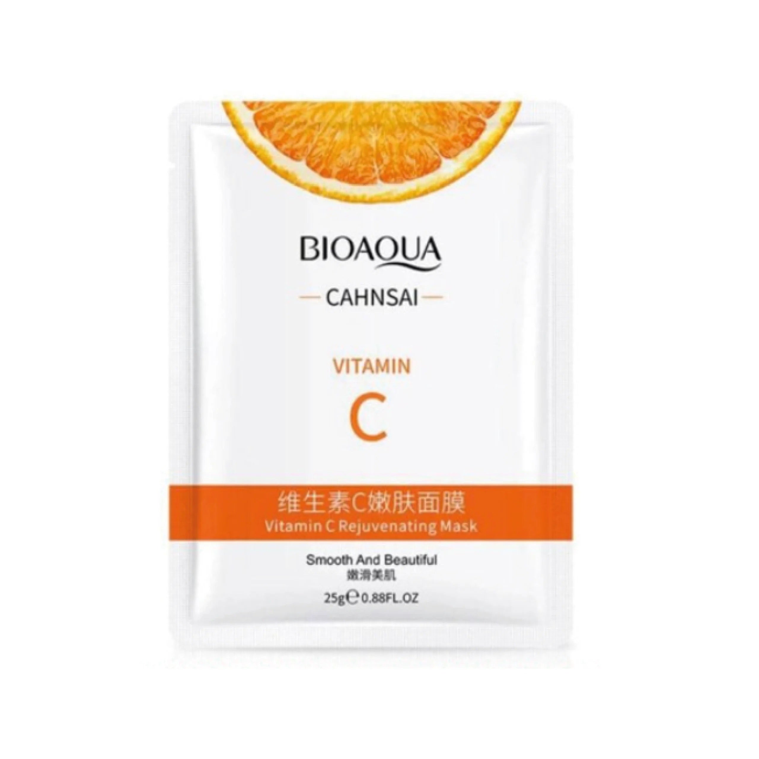 MASCARILLA EN VELO VITAMINA C BIOAQUA