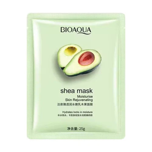 MASCARILLA EN VELO AGUACATE BIOAQUA