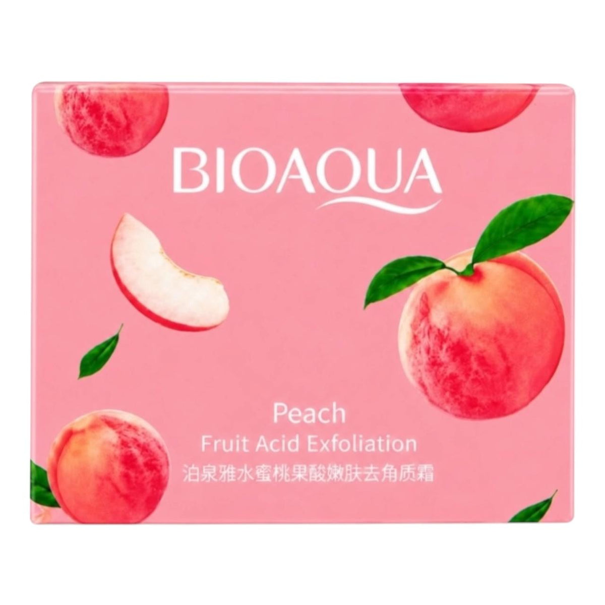 EXFOLIANTE FACIAL Y CORPORAL DURAZNO BIOAQUA