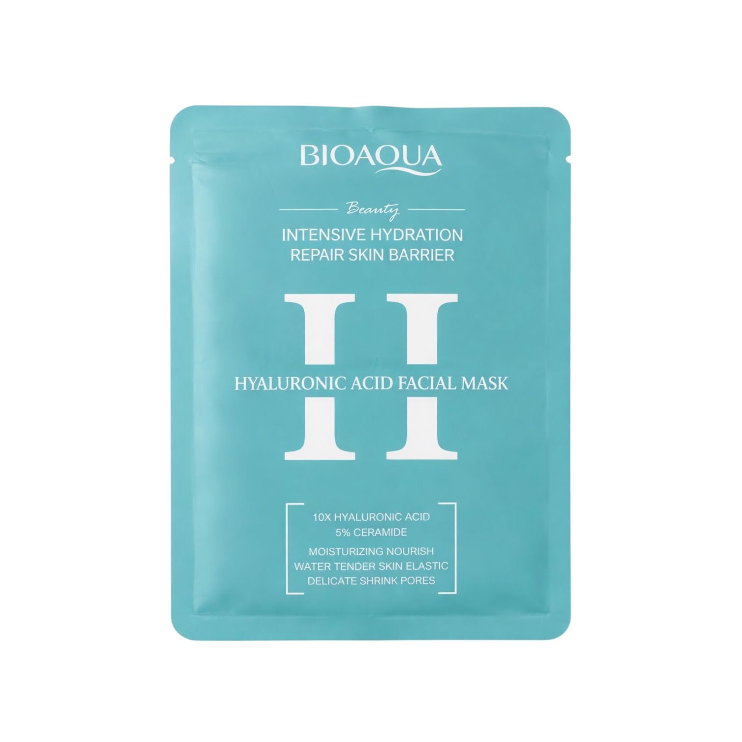 MASCARILLA EN VELO AZUL ACIDO HIALURONICO BIOAQUA