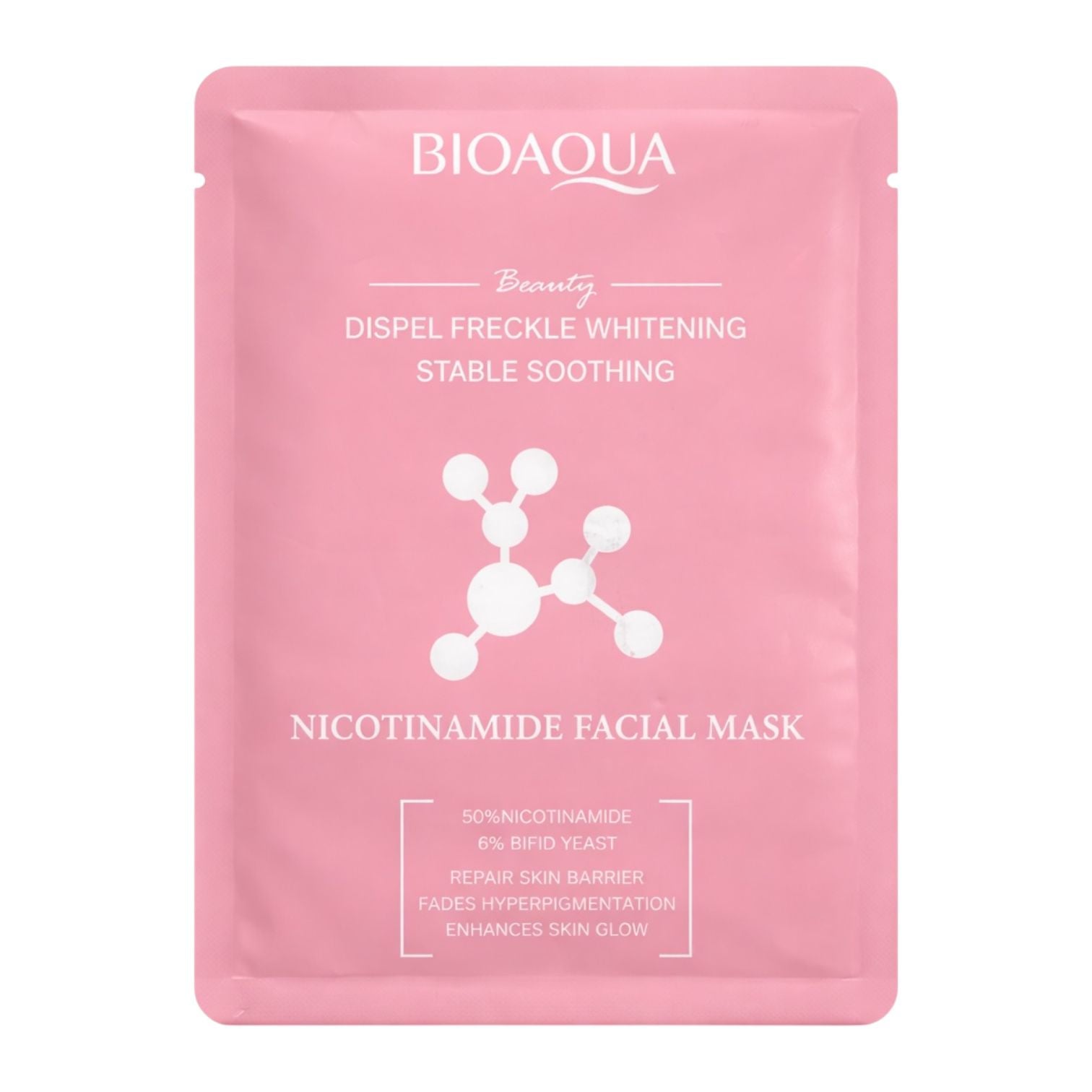 MASCARILLA EN VELO FACIAL NICOTINAMIDA BIOAQUA