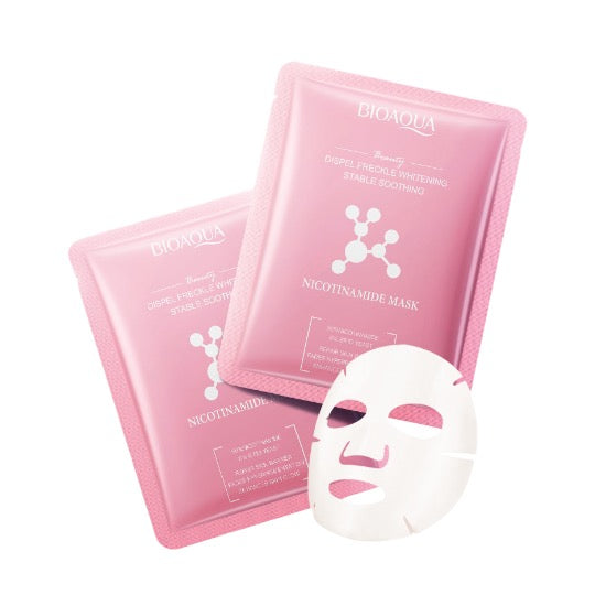 MASCARILLA EN VELO FACIAL NICOTINAMIDA BIOAQUA